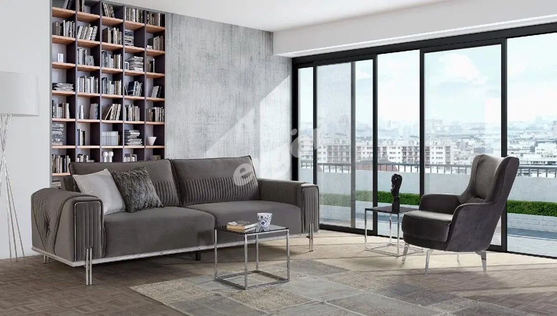 Alesta Metal Ayaklı Koltuk Takımı