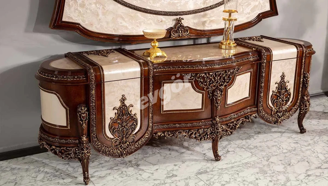 Asya Ceviz Klasik TV Ünitesi