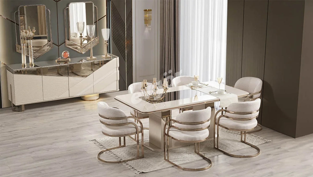 Carlo Lüks Yemek Odası