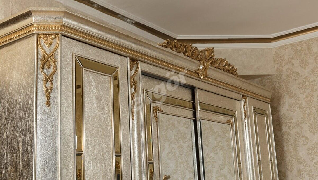 Emirgan Avangarde Bedroom Set - Luxurious Design with 5 Pieces