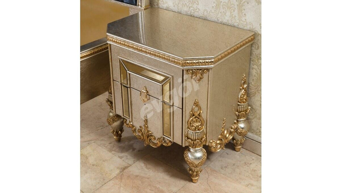 Emirgan Avangarde Bedroom Set - Luxurious Design with 5 Pieces