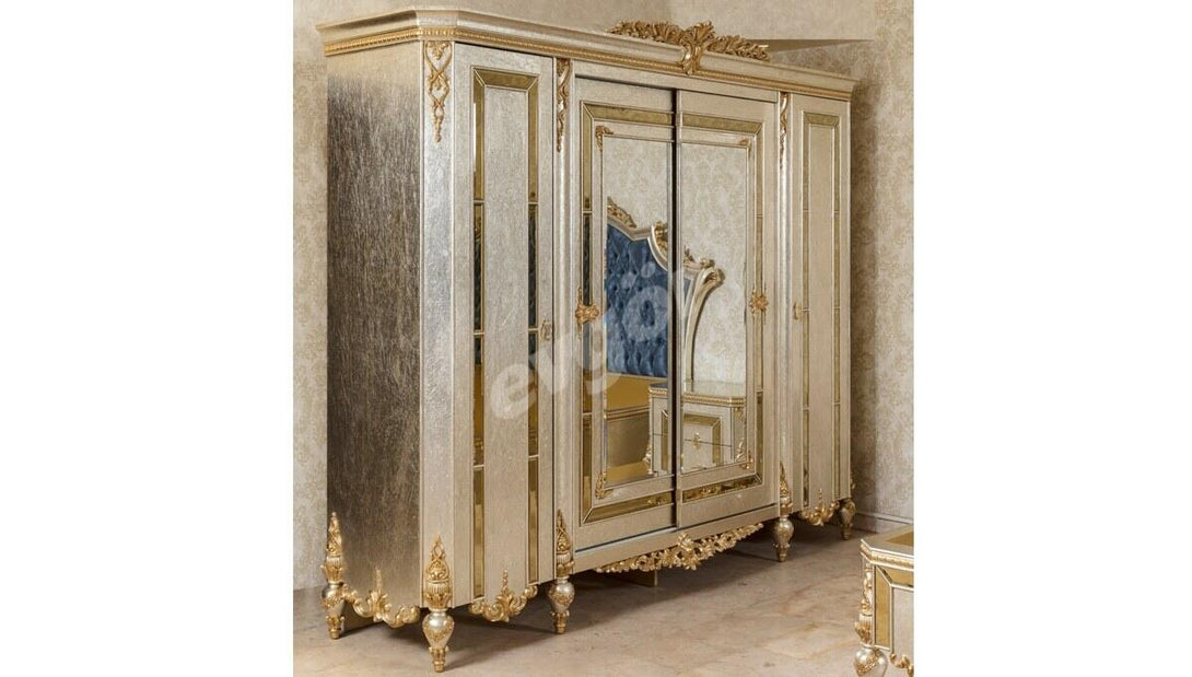 Emirgan Avangarde Bedroom Set - Luxurious Design with 5 Pieces