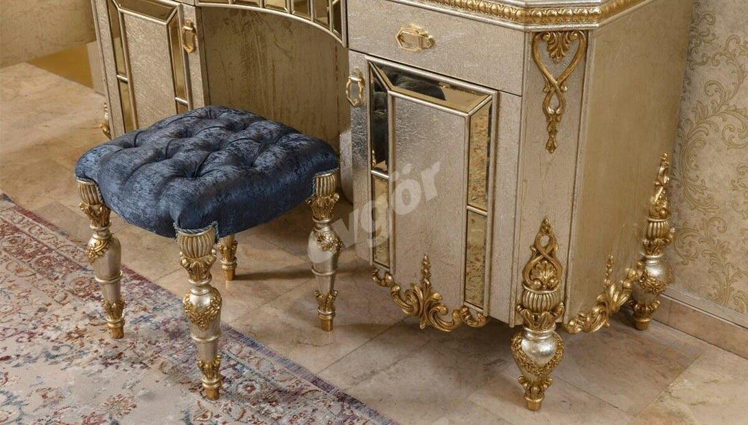 Emirgan Avangarde Bedroom Set - Luxurious Design with 5 Pieces