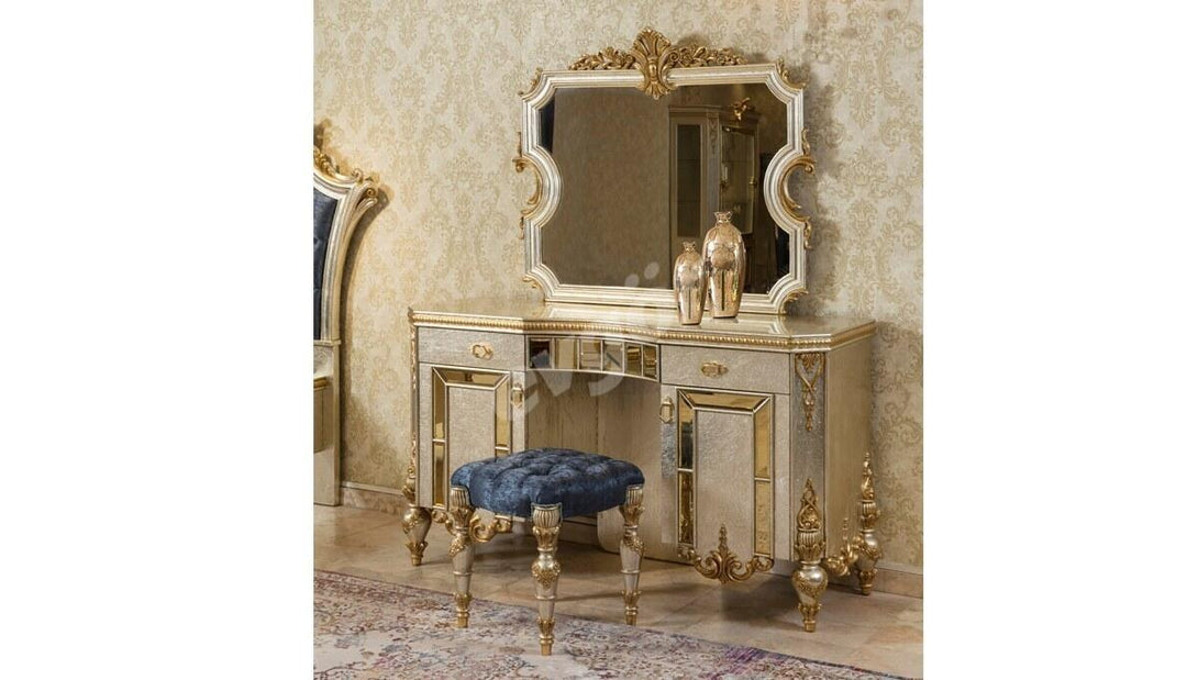 Emirgan Avangarde Bedroom Set - Luxurious Design with 5 Pieces