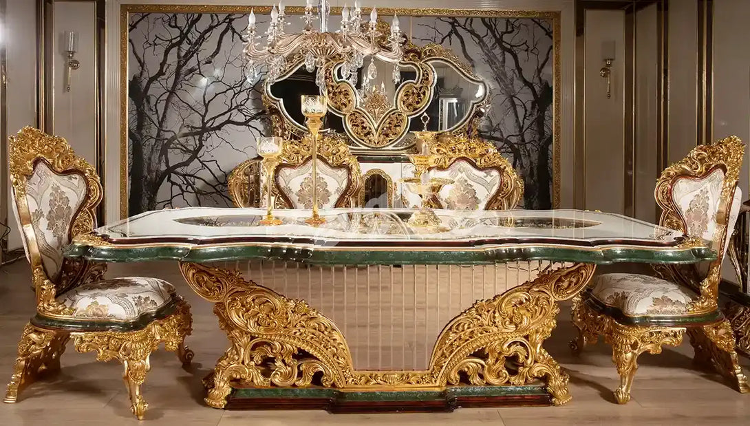 Hümeyra Varaklı Klasik Yemek Odası