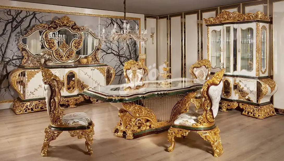 Hümeyra Varaklı Klasik Yemek Odası