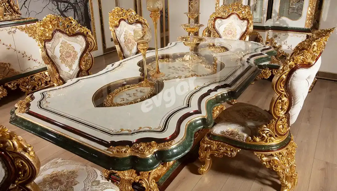 Hümeyra Varaklı Klasik Yemek Odası