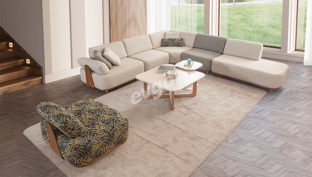 İron Modern Köşe Takımı