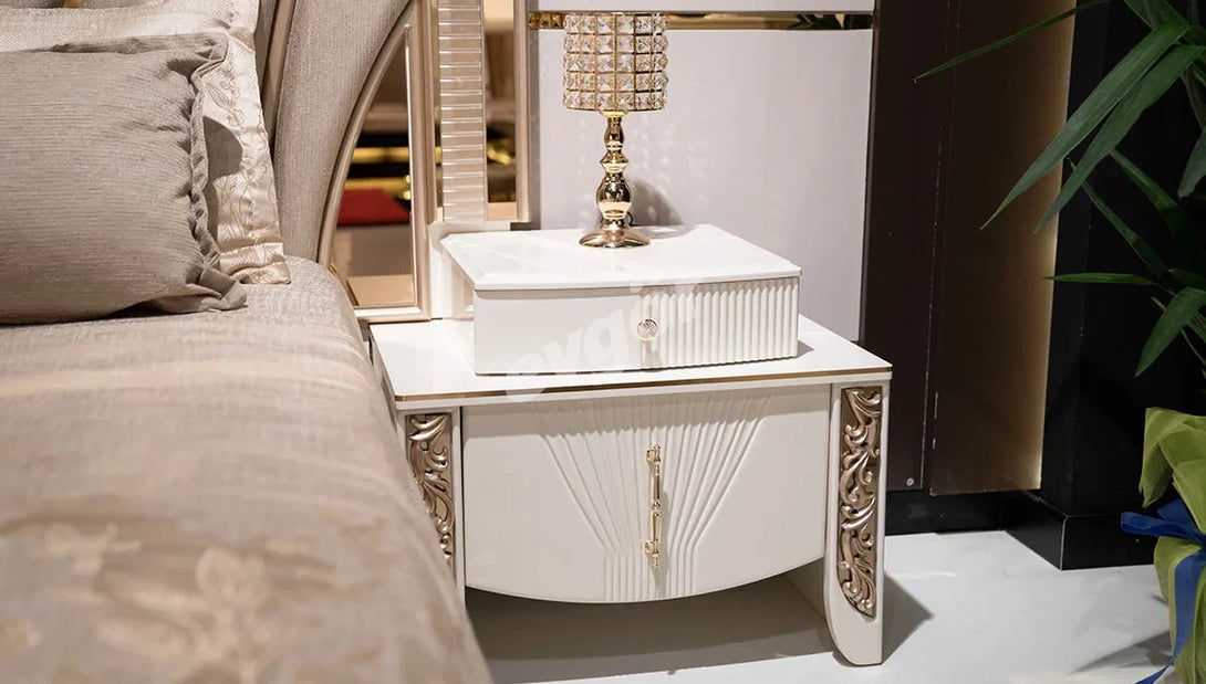 Kremlin Avangarde Luxurious Bedroom Set - Elegant Varaklı Design