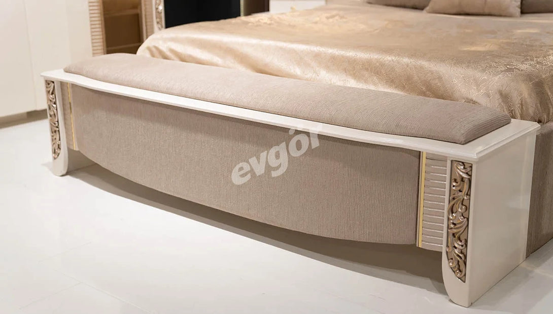 Kremlin Avangarde Luxurious Bedroom Set - Elegant Varaklı Design