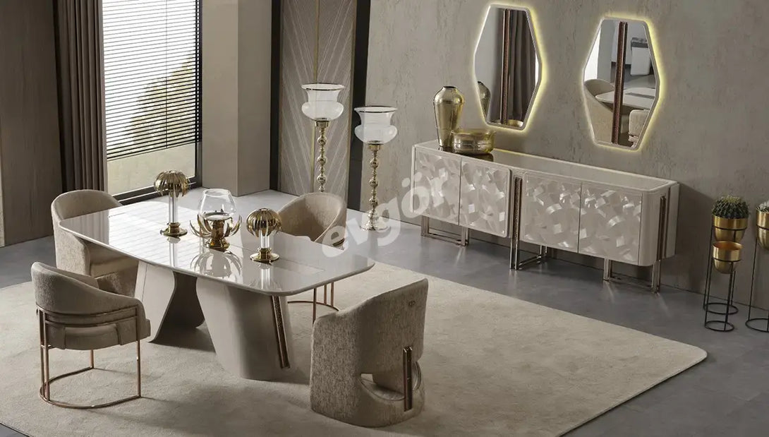 Letonya Lüks Yemek Odası