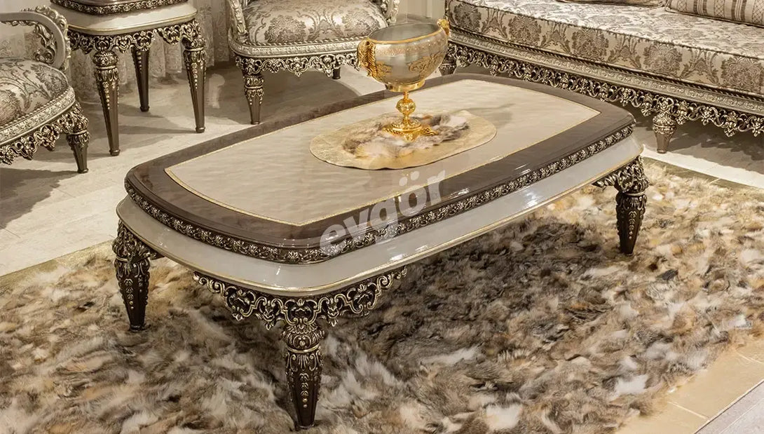 Nades Varakli Sofa Set