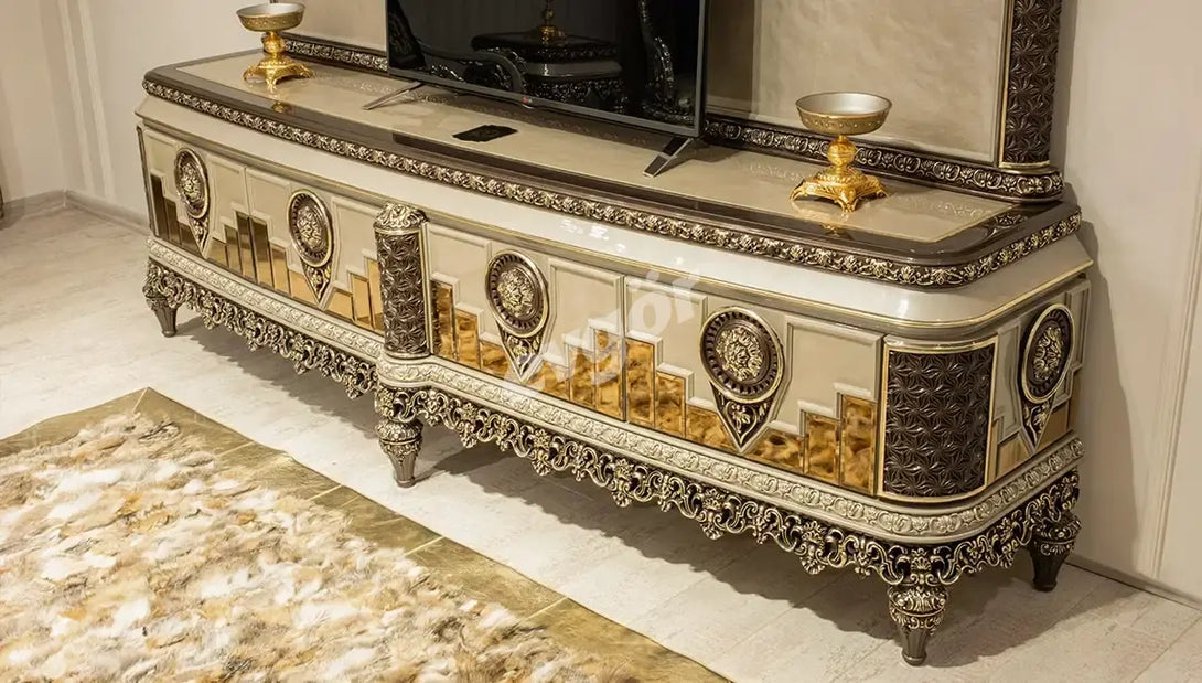 Nades Varakli Sofa Set