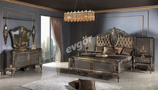Rabesa Luxury Bedroom Set - Regal Design, Superior Comfort