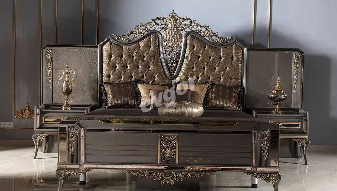 Rabesa Luxury Bedroom Set - Regal Design, Superior Comfort