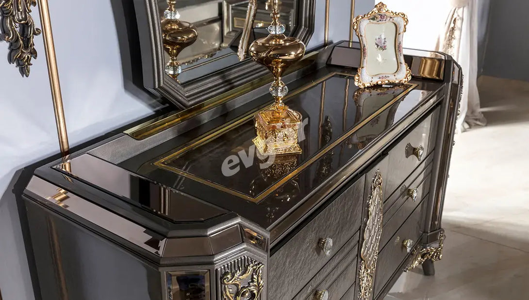 Rabesa Luxury Bedroom Set - Regal Design, Superior Comfort