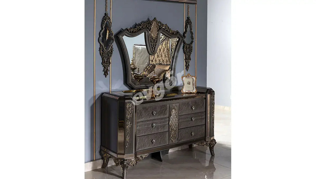 Rabesa Luxury Bedroom Set - Regal Design, Superior Comfort