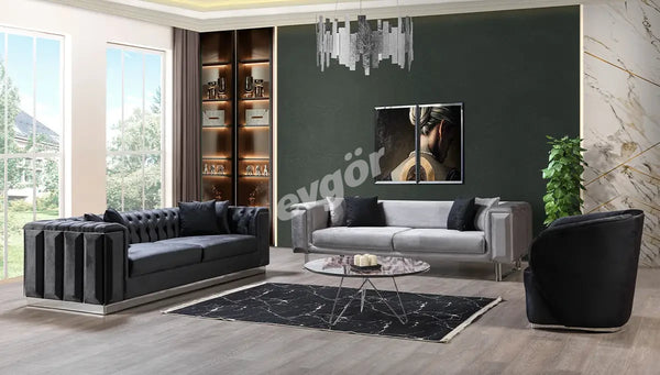 Ranzel Modern Sofa Set
