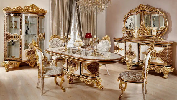 Zerano Oymalı Yemek Odası