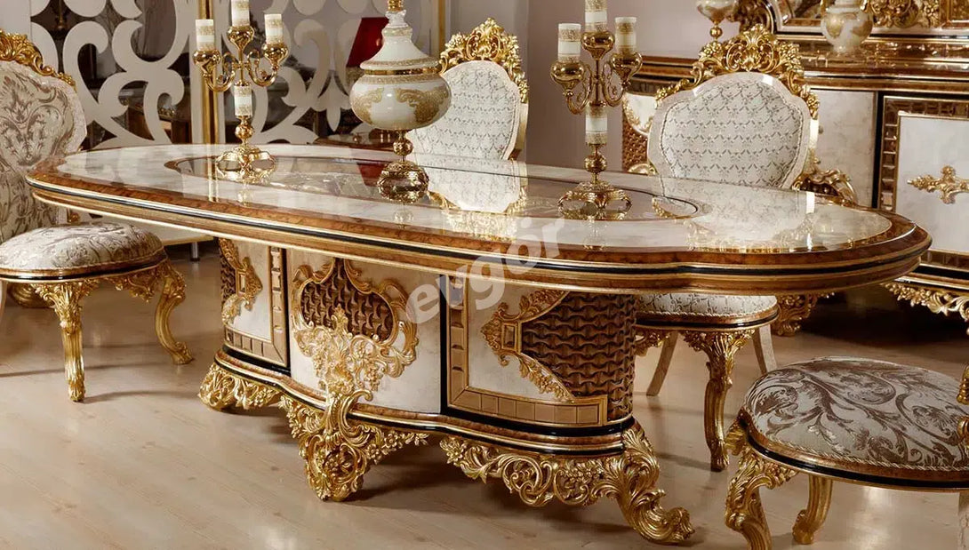 Zerano Oymalı Yemek Odası