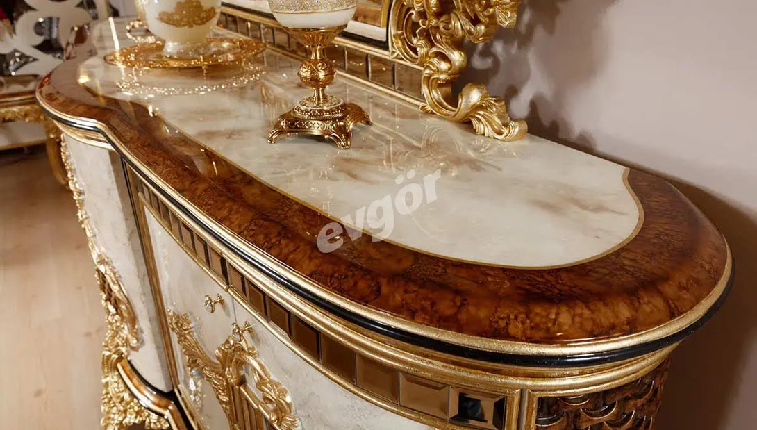 Zerano Oymalı Yemek Odası