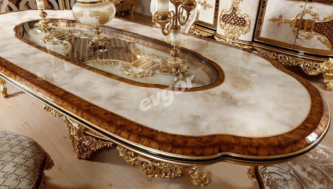 Zerano Oymalı Yemek Odası